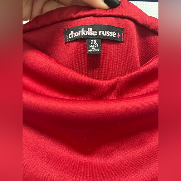 Charlotte Russe Red Dress - Picture 3 of 9